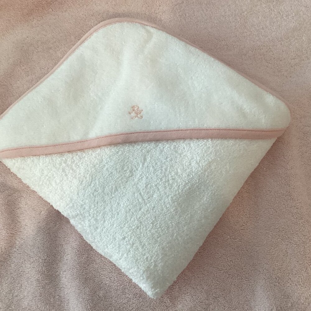 SOLD!! NWT Ralph Lauren Layette Hooded Infant Towel